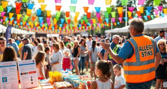 festival allergy emergency plans