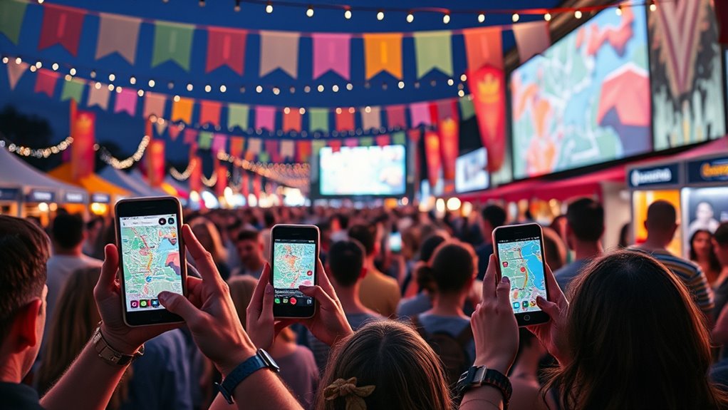 festival apps enhance navigation