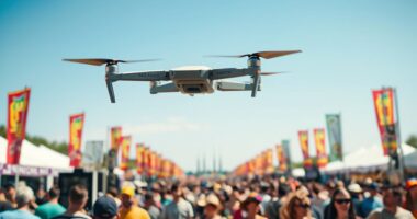 festival drone filming regulations