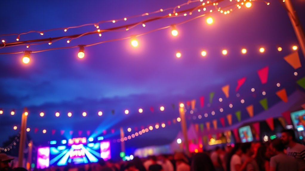 festival footage color grading