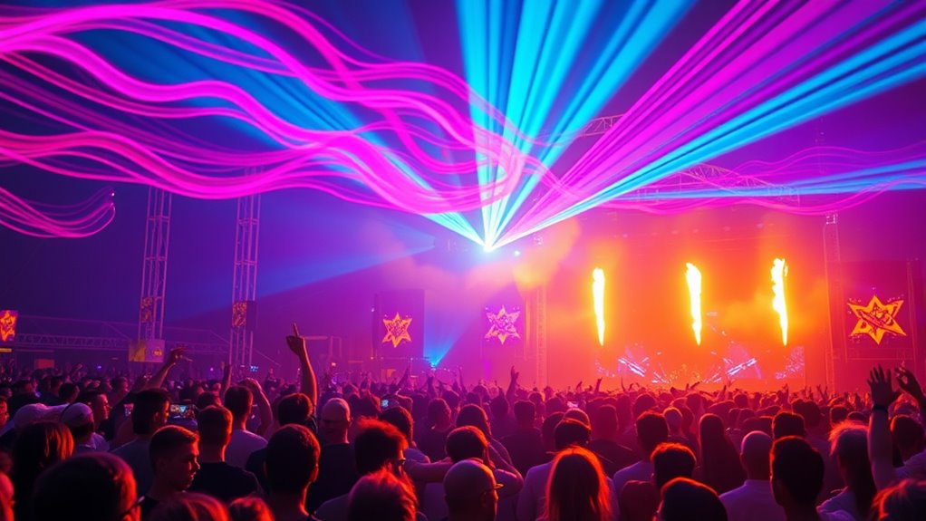 festival footage color grading