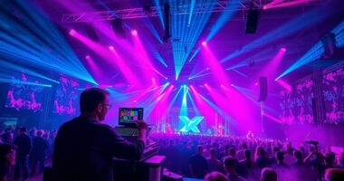 festival lighting collaboration