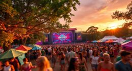 festival location inspired visuals