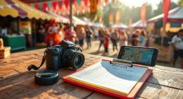 festival shoot shot planning