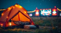 festival sleep strategies