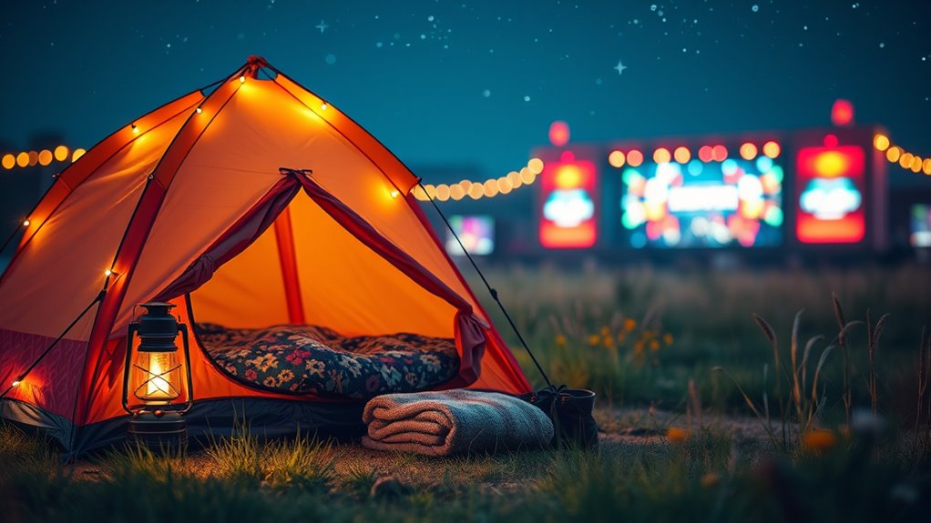 festival sleep strategies
