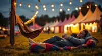 festival sleep tips