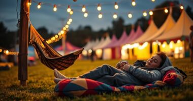 festival sleep tips