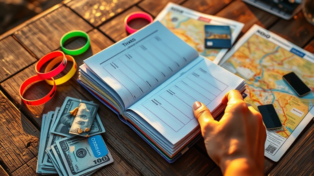 festival ticket food budget