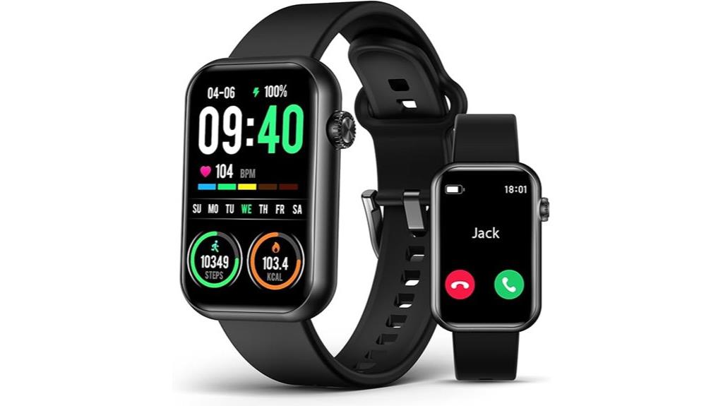 fitness tracker with calling