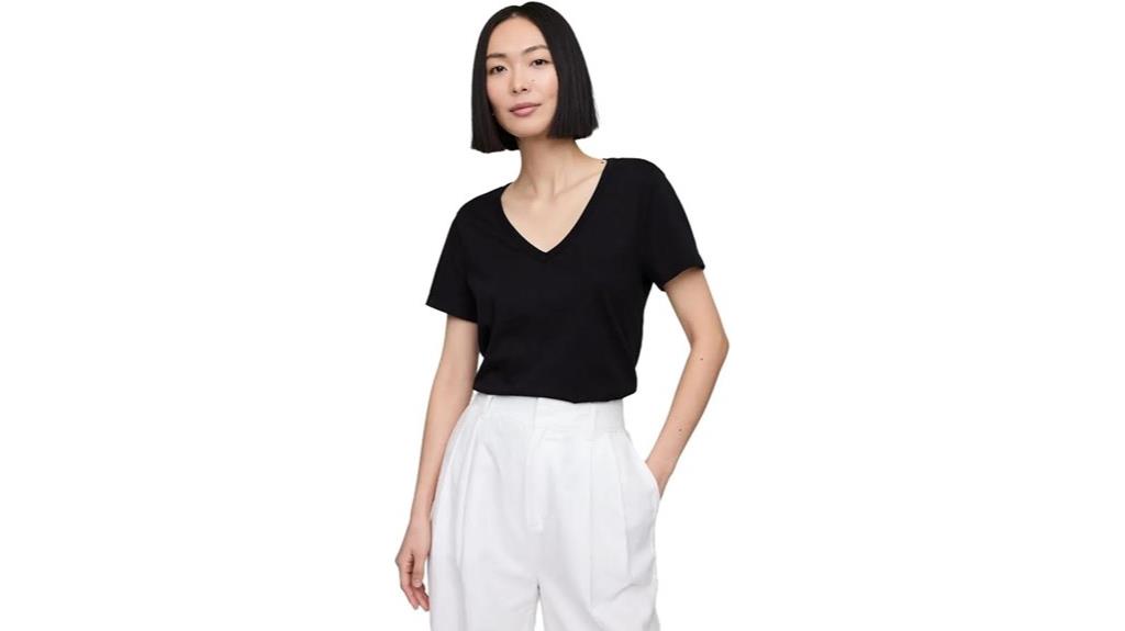 gap women s v neck tee