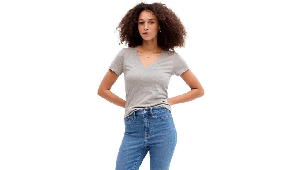gap women s v neck tee