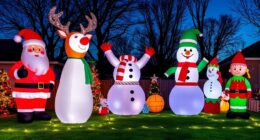 giant holiday inflatable decorations