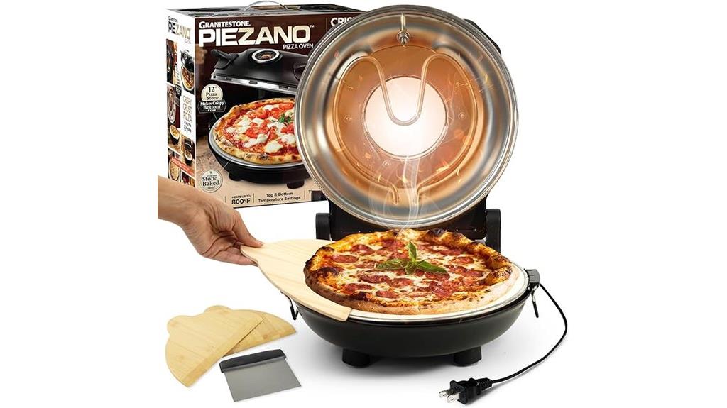 granitestone 12 inch pizza oven