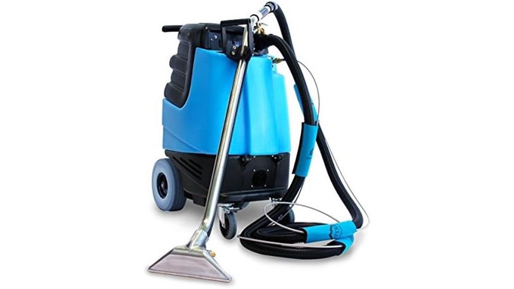 heated carpet extractor for contractors