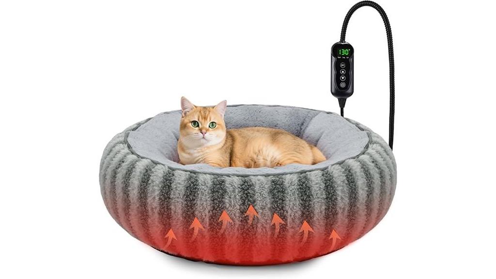 heated cat bed 20 inch