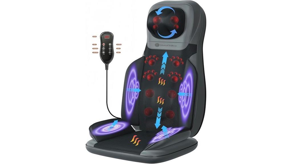 heated shiatsu massage