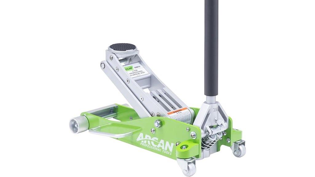 heavy duty aluminum floor jack