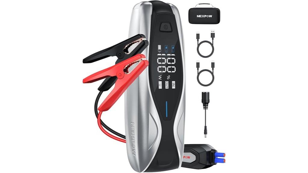 high capacity portable jump starter