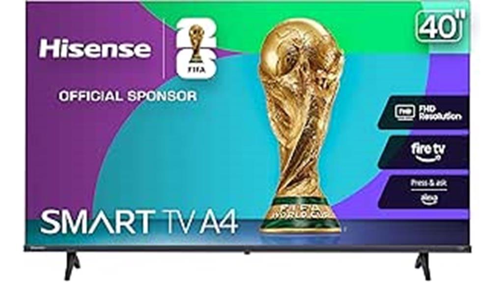 hisense 40 inch smart tv