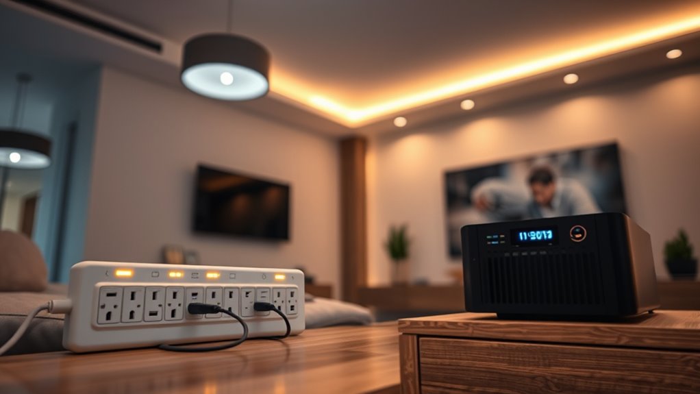 home electronics surge protection