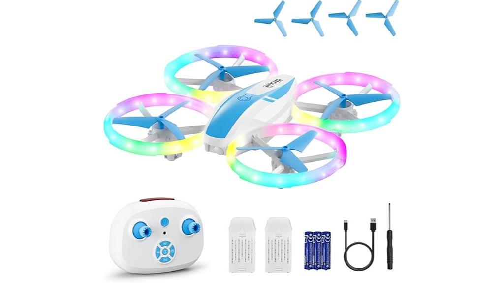 kids led mini drone