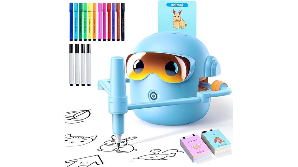 kids montessori drawing robot
