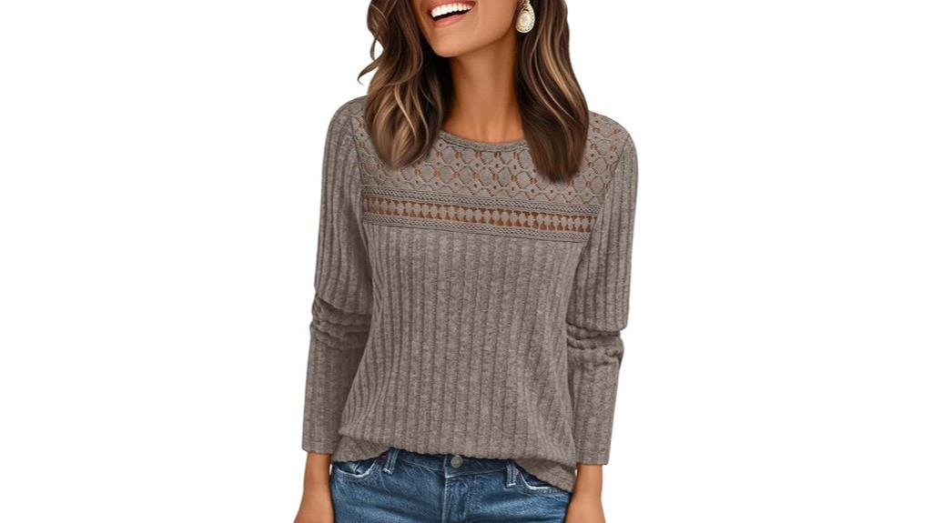 lace long sleeve top