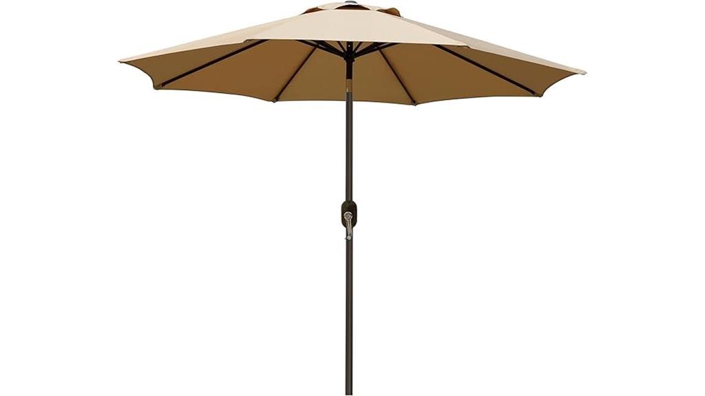 large 9ft patio umbrella