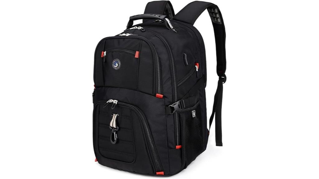 large backpack with usb