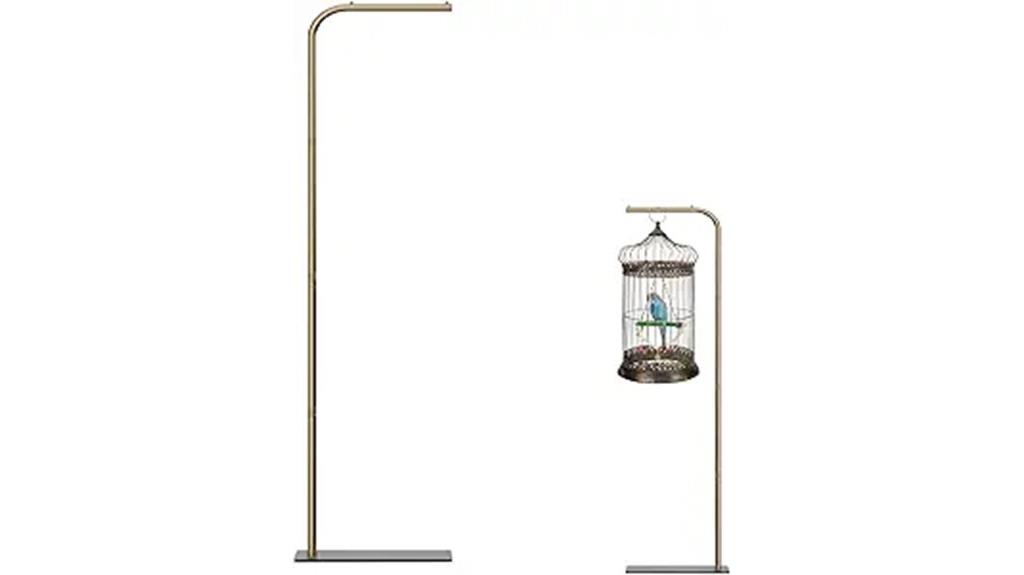 large bird cage stand
