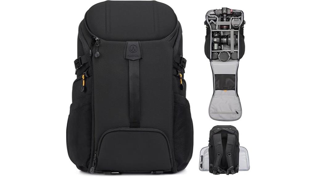 large camera bag with raincover