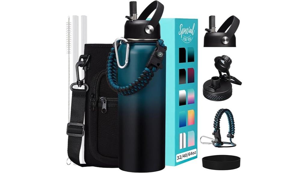 large insulated water bottles