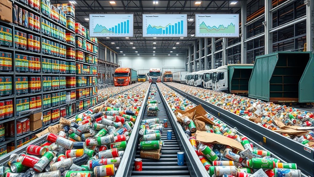 large scale waste processes