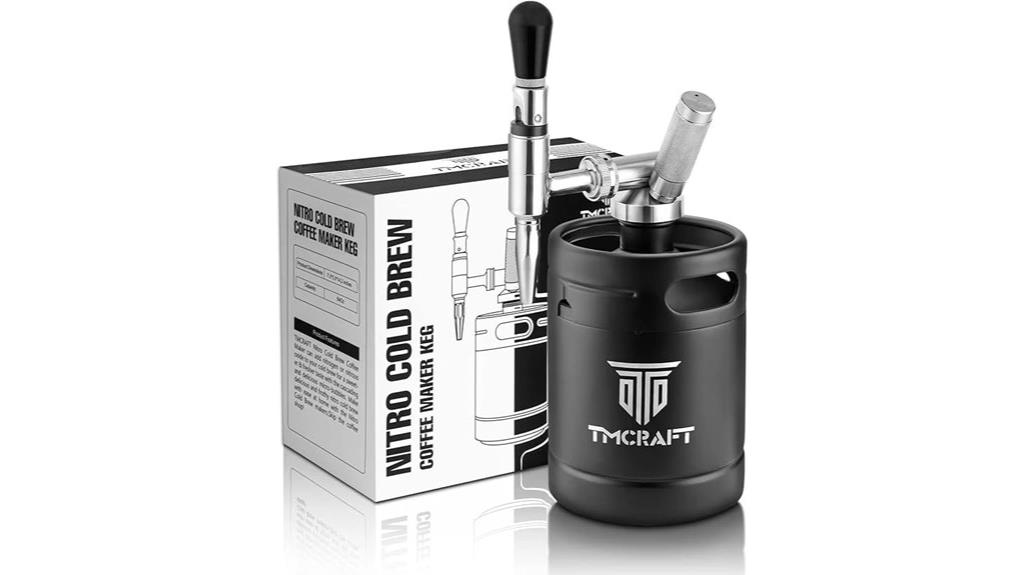 large stainless steel cold brew