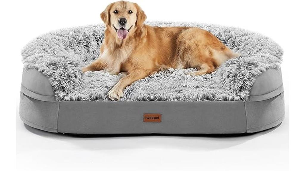 large thick orthopedic bed