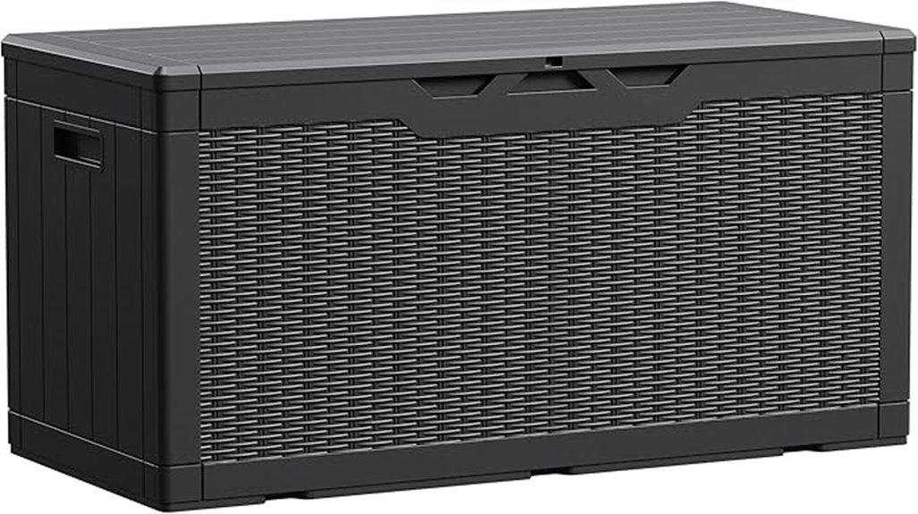 large waterproof resin storage