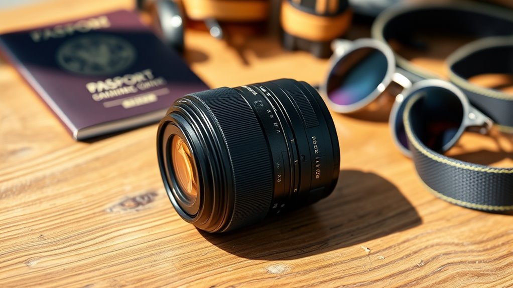 lens weight and focal range