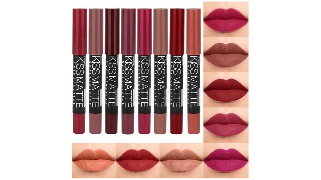 lipstick and lip crayon set