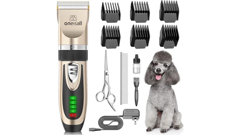 low noise grooming kit