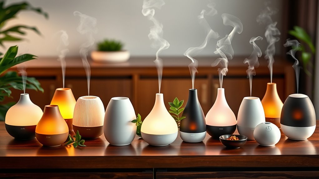 luxury aromatherapy diffuser sets