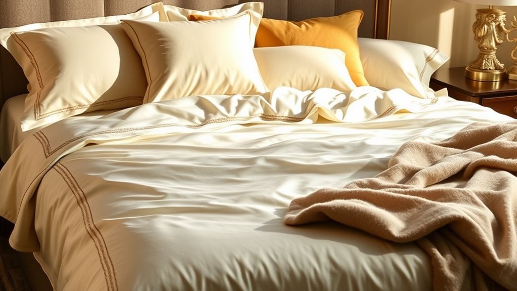 luxury bedding material considerations