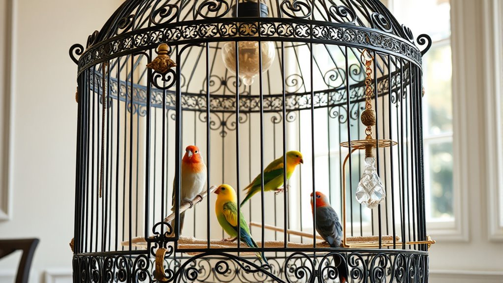 luxury bird cages collection