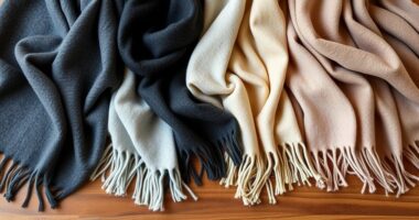 luxury cashmere winter scarves