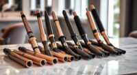 luxury curling iron guide