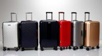 luxury durable travel luggage