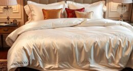 luxury king bed bedding