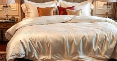 luxury king bed bedding