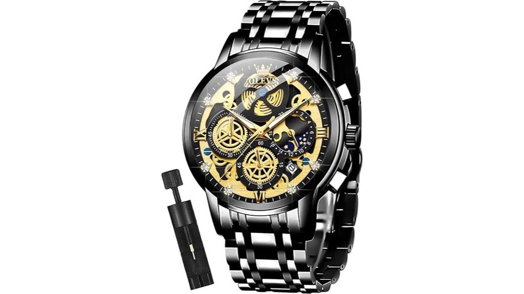 luxury men s chronograph watch