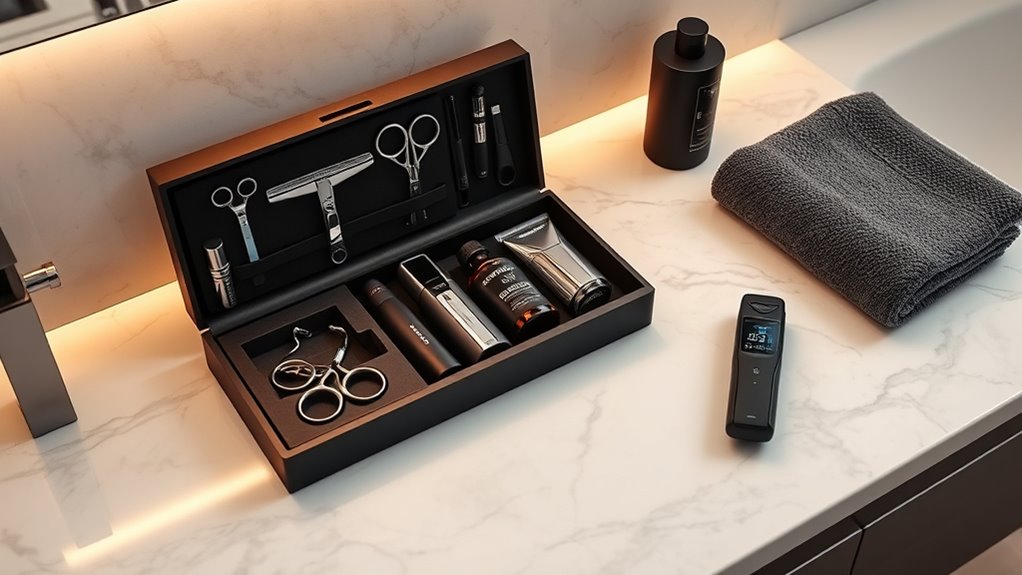 luxury men s grooming sets
